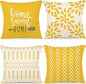 YCOLL Pillow Covers 22x22 Set of 4, Modern Sofa Throw Pillow Cover, Decorative by PillowCoversExpert