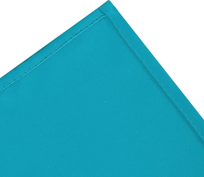 Teal Blackout Curtains/52 x 45 Inch Length Kids Curtains/Set of 2 Panels - Image 8