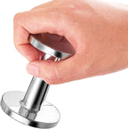 New Star Foodservice Commercial Grade Stainless Steel 18/8 Frothing Pitcher (Espresso Tamper)
