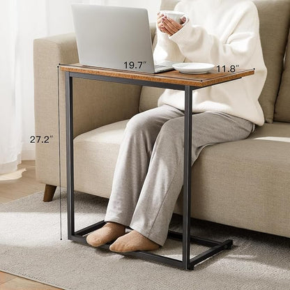 Pipishell C Shaped End Table Set of 2, Side Table - Image 3