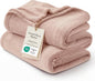 Bedsure GentleSoft Fleece Throw Blanket Dusty Pink by Unknown