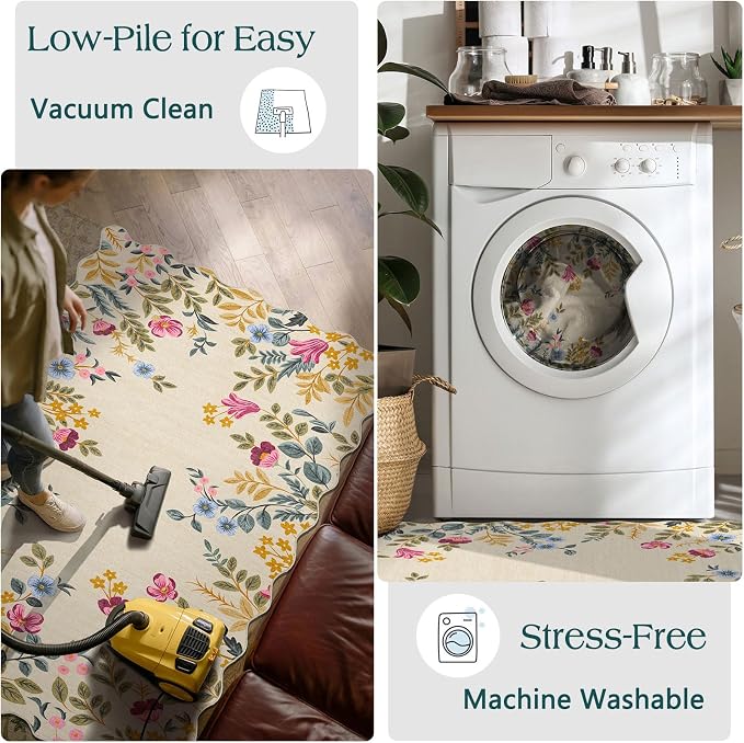 Colorful Floral Entry Rug - Image 6