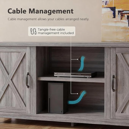 YESHOMY Modern Farmhouse TV Stand - Image 7