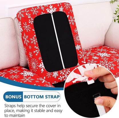 Printed Couch Cushion Covers, Sofa Covers Washable - Image 4
