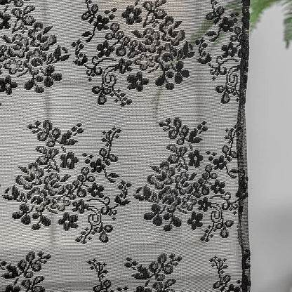 YJ YANJUN Vintage Lace Curtains 24 inch Length Set of 2 Victorian Gothic Short - Image 5