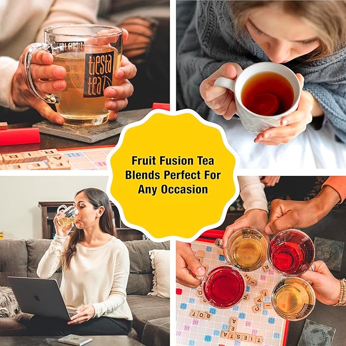 Tiesta Tea - Limeade Livin, Loose Leaf, Sweet Lime Herbal Tea, Non-Caffeinated Fruit Blend, Makes Hot or Iced & Up to 50 Cups, 4oz Refillable Tin