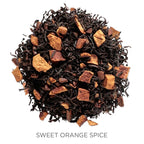 Tea Forte Sweet Orange Spice Premium Organic Loose Leaf Caffeinated Black Tea Blend Canister, Makes 35-50 Cups