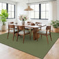 KOZYFLY 6x9 Dining Room Rugs, Washable Area Rug by KOZYFLY