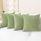 CaliTime Decorative Couch Throw Pillow Covers 18 X 18 Inches Sage Green | Pack by CaliTime