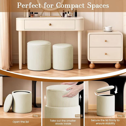Vanity Stool Set of 2 - Image 8