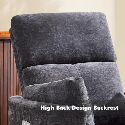 Power Recliner, Nursery Swivel Rocking Glider Chair - Image 9