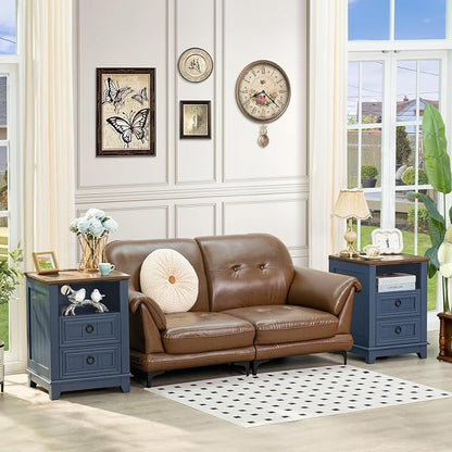 Farmhouse Coffee Table Set of 3, Furniture Set - Image 6