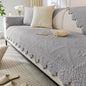 Cotton Quilted Dog Couch Cover for Sofa Farmhouse Rustic Embroidery Sectional by WelcometoXSlive