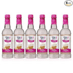Jordan's Skinny Syrups Sugar Free Coffee Syrup, White Chocolate Flavor Mix, Zero Calorie Flavoring for Lattes, Protein Shake, Cocktail & More, Gluten Free, Keto Friendly, 25.4 Fl Oz, 6 Pack