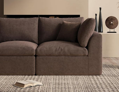 ohllob 78.9" Loveseat Sofa, Cloud Boneless Couches - Image 6