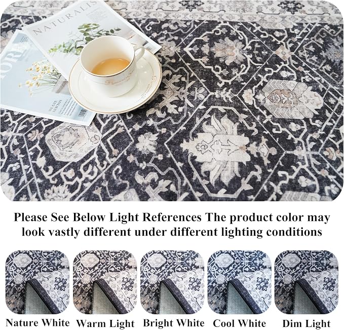 Hallway Washable Runner Rug - Image 3