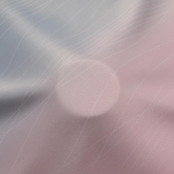 Pink and Grey Ombre Blackout Curtains - Image 8
