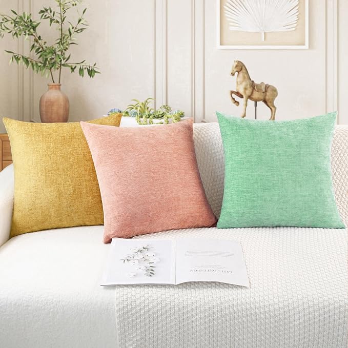 CaliTime Decorative Couch Throw Pillow Covers 20 X 12 Inches Grey Green | Pack - Image 5