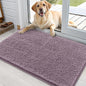OLANLY Dog Door Mat for Muddy Paws 35x24, Super Absorbent Chenille Mud Mat | by OLANLY