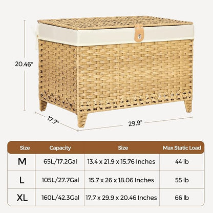 Honjourai Wicker Storage Basket - Image 7