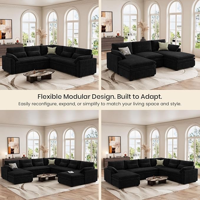 Belffin Large Modular Sectional Sofa - Image 9