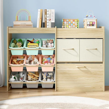 EXPERLAM Toy Storage Organizer for Kids, 9-Bin Toy Organizer - Image 9