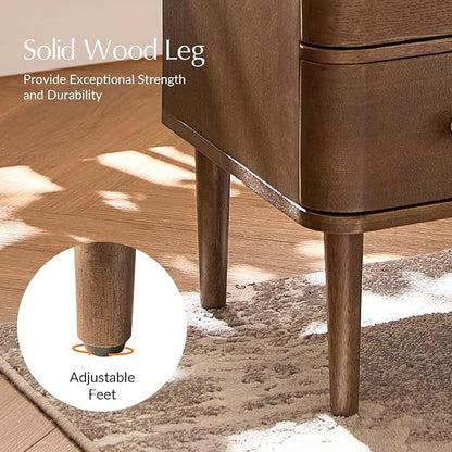 HULALA HOME Modern End Table Set of 2 - Image 5