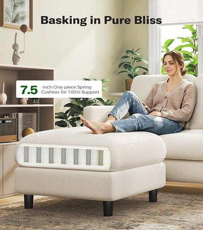 Welzona Loveseat, Comfy Teddy Love Seat - Image 3