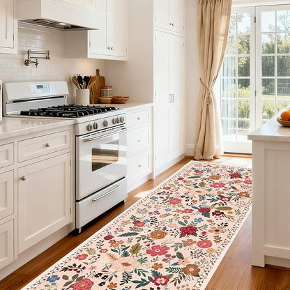Washable 2' x 6' Runners for Hallways, Non Slip Long Floor Runner for Kitchen - Image 2