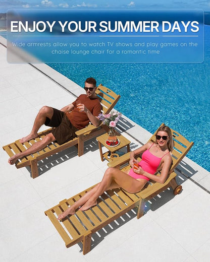 Chaise Lounge Chair Outdoor - Image 3