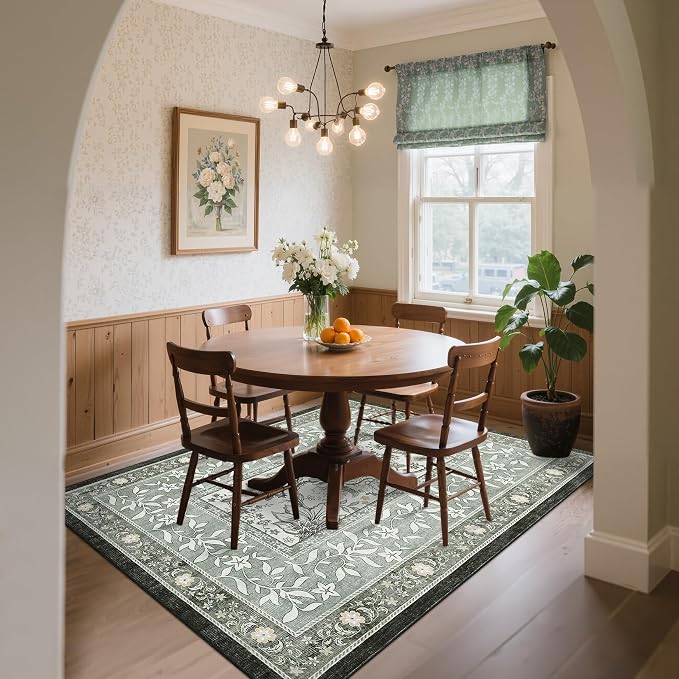 GarveeHome Provence 8x10 Area Rugs - Image 3