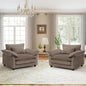 Modern Oversized Accent Chairs Set of 2, Chenille Cloud Sofa Chair by choairy