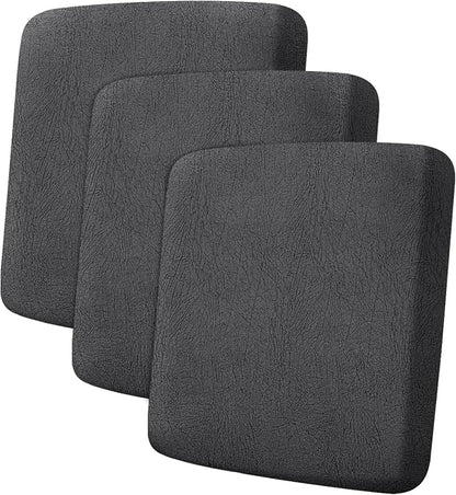 ANARACHON Leather Look Couch Cushion Covers Sofa Seat Slipcovers Sets Couches by ANARACHON
