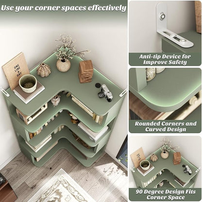 Armocity Corner Book Shelf - Image 4