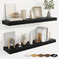 fuqing Floating Shelves for Wall, Wall Mounted Wood Floating Shelf by Fuqing