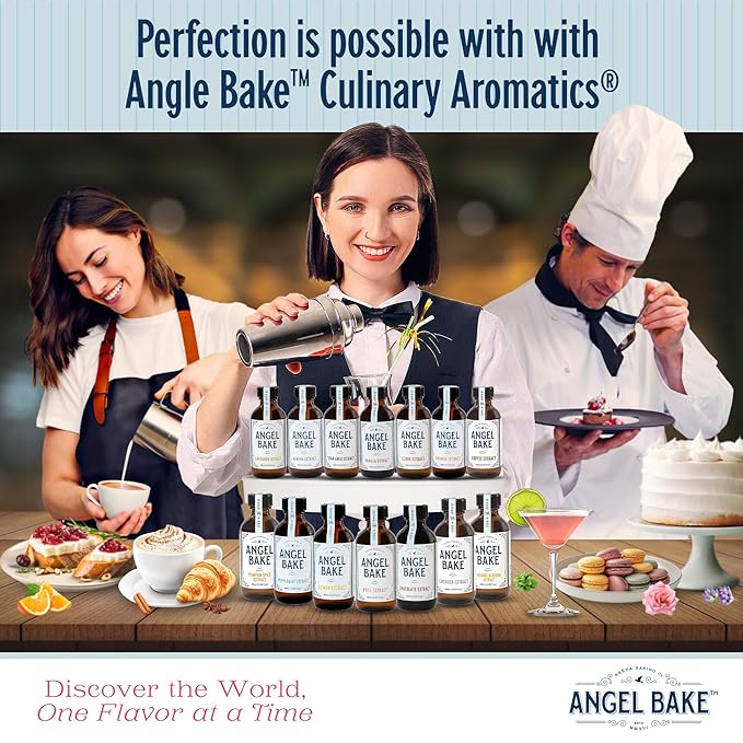 Pure Coffee Extract for Baking and Mixology - Premium Natural Flavoring for Cooking, Recipes, Desserts, & Beverages - Kosher, Keto Friendly, Vegan & Gluten-Free (2 Oz Extract with Latex-Free Dropper)