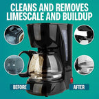 Coffee Maker Cleaner Tablets – Descaling & Cleaning Solution for Coffee Makers, Pot, Espresso Machines – Compatible with Breville, Miele, Keurig, DeLonghi, Nespresso & More – Removes Stains & Oils