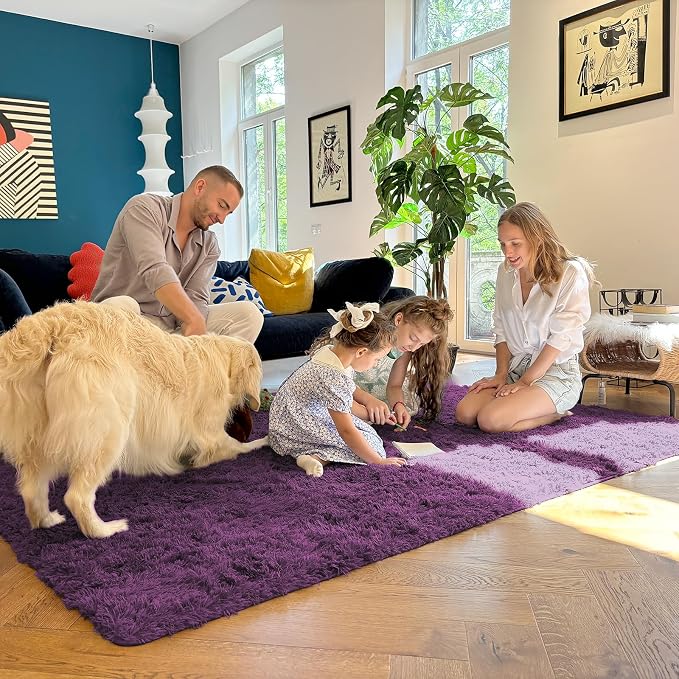 OLANLY 8x10 Machine Washable Large Area Rugs - Image 7