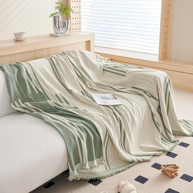 DREAMINGO Couch Cover Reversible Chenille 3 Seat Sofa Covers - Image 2