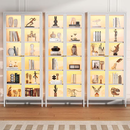6-Tier Glass Display Cabinet - Image 6
