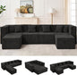 MONVANE Modular Sectional Cloud Couch by MONVANE