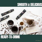 Cold Brew Coffee Concentrate liquid, Single Serve Coffee Sticks, MistyBrew, Imported from Korea, Premium coffee (10 sticks, Supremo)