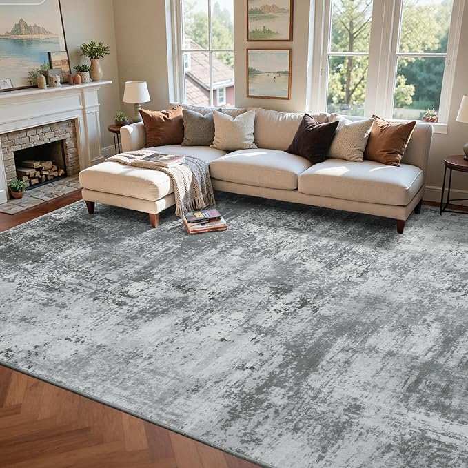 6x9 Ft Large Area Rugs for Living Room, Soft Non-Slip Washable Rugs Modern - Image 3