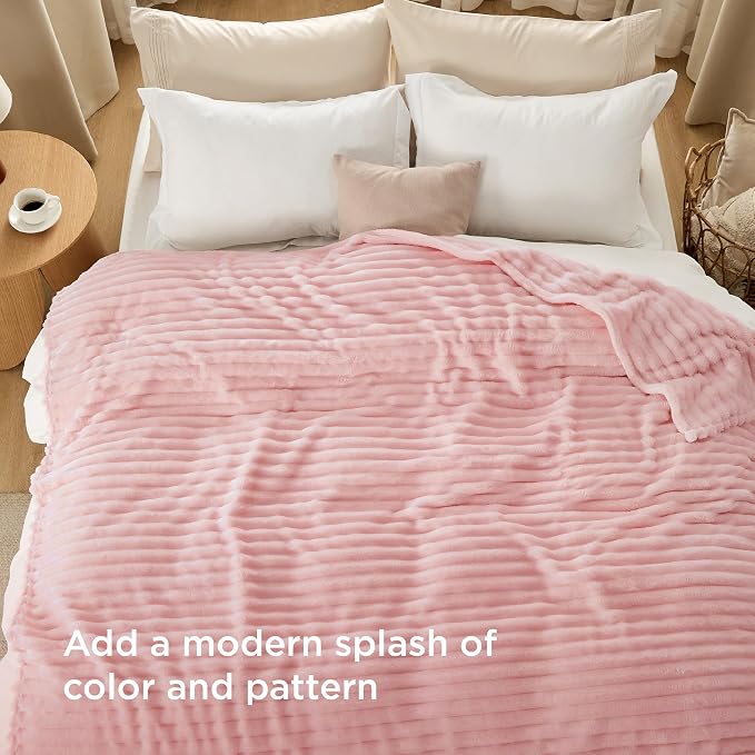 Bedsure Full Size Fleece Blankets - Image 3