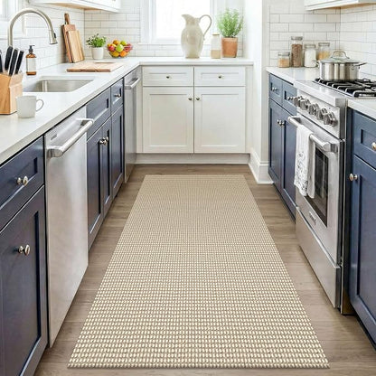 KOZYFLY Washable 3x4 Entry Area Rug, Braided Throw Rugs - Image 3