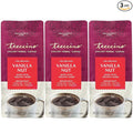 Teeccino Vanilla Nut Chicory Coffee Alternative - 11 Ounce - Ground Herbal Coffee That’s Prebiotic, Caffeine Free & Acid Free, Medium Roast, (Pack of 3)