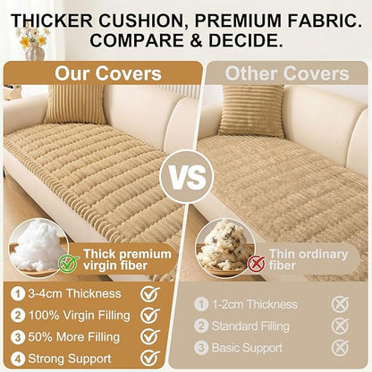 Smiry Couch Cover for Dogs, Non Slip Washable Sofa Protector for Pets | Soft - Image 4
