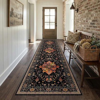 RELEANY Washable Area Rug, Runner 2'x10', Water Repellent, Pet Friendly - Image 2
