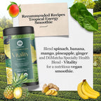 DoMatcha Vitality Blend - Green Mix 2.82 oz - Superfood Blend for Unique Smoothies - Nature's Vibrant Mix - Crafted with 100% Organic Ingredients