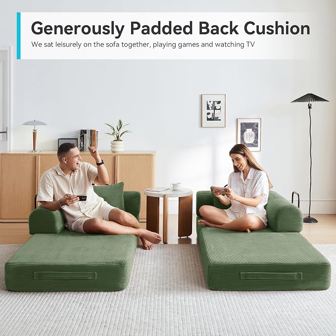 Convertible Floor Sofa Bed - Image 4